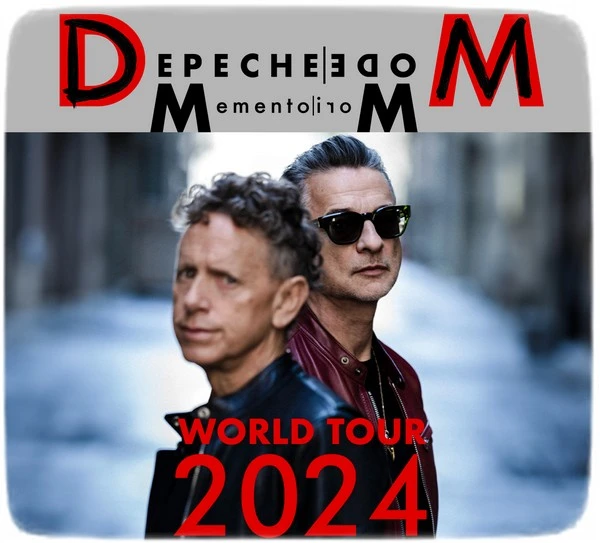 Locandina dei Depeche Mode - Tour 2024