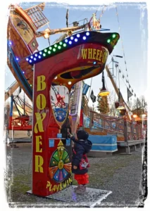 Carnevale di Torino, Pellerina. Giostre al Luna Park.