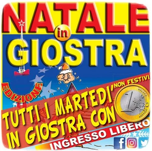 Natale in Giostra a Torino.